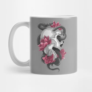 Serpent's Skull - Monochrome Mug